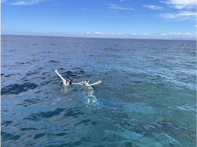 【大阪・梅田発・若狭湾沖】専用ボートチャーターで行くシュノーケリング！梅田からの往復送迎プラン!1日中海を遊びつくそう♪の紹介画像