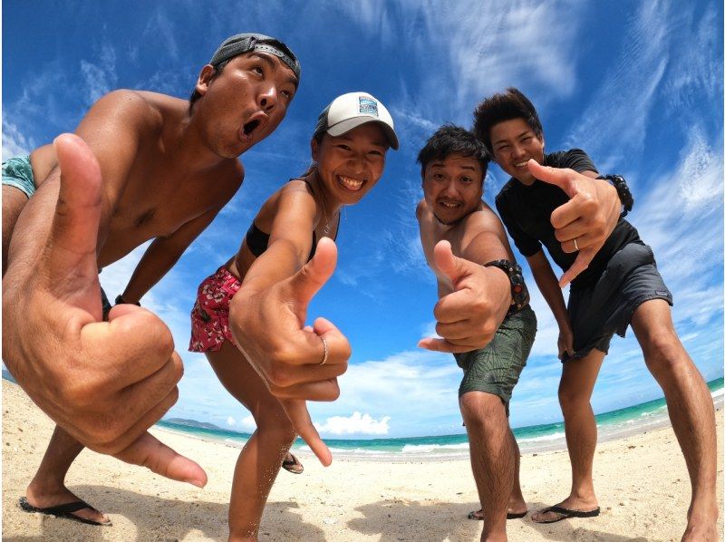 [沖縄-石垣島]浮潛享受沙灘，藍洞，明星的瀑布遊戲的半天套餐（約3小時）の紹介画像