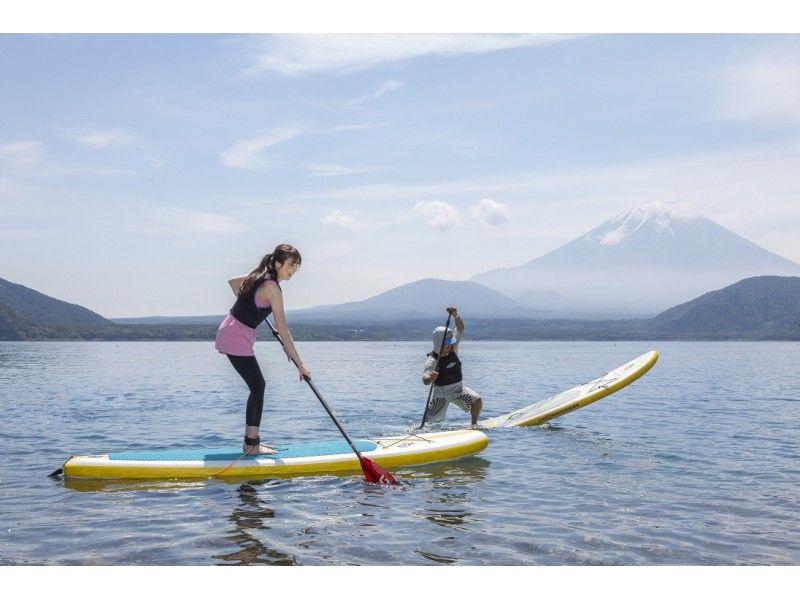 山梨 本栖湖 富士五湖 パドルボード Sup 体験 初心者向け アクティビティジャパン