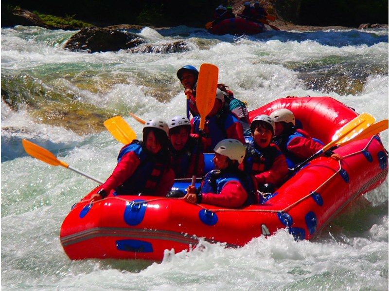 SALE! [Gunma/Minakami/Half-day rafting 3 hours/Tour photos are free!] The joy of getting splashed in the water, and the challenge of overcoming it together. Take the helm of adventure! ★Student discount availableの紹介画像