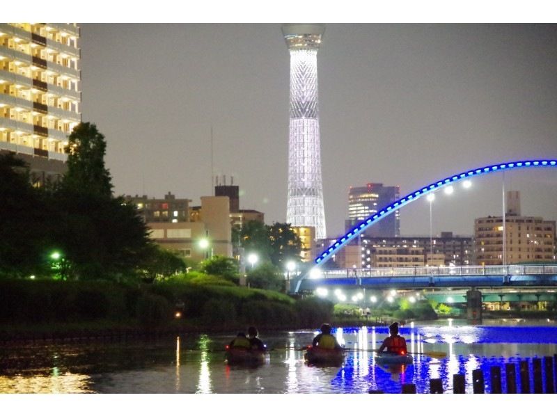東京夜景カヤックツアー【カヌー】　♪地元ガイドがご案内いたします。の紹介画像