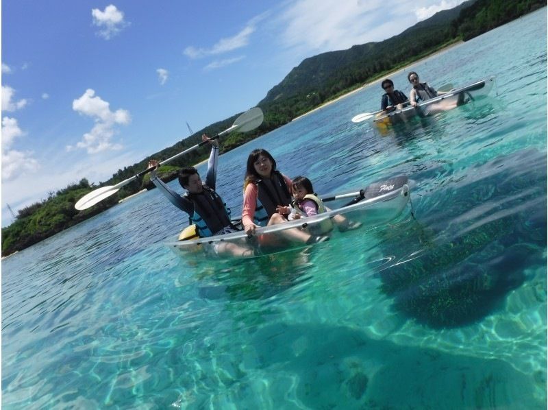 [Okinawa]Okinawa Enjoy the transparency of the ocean! skeleton Kayak Experienceの紹介画像