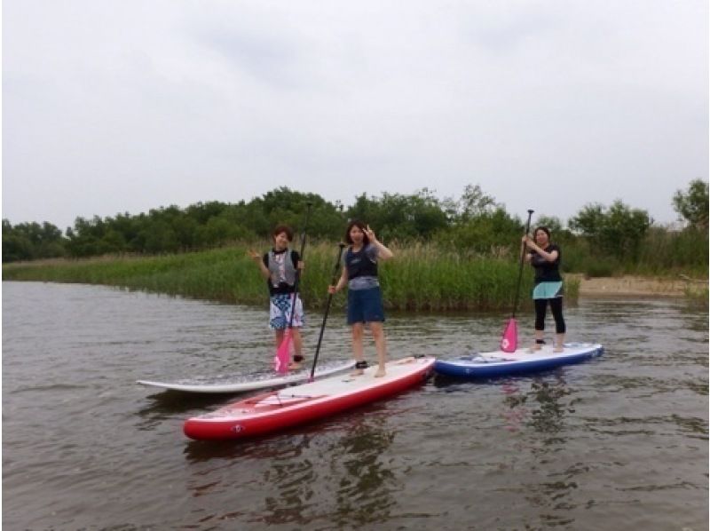 【愛知・木曽川】ゆったり楽しむ！SUPリバークルージングコース（約120分）の紹介画像
