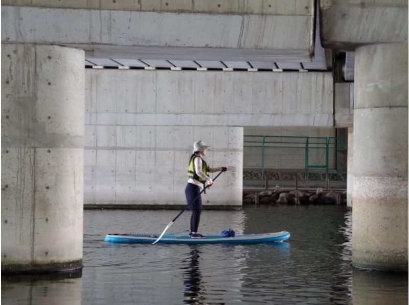 【東京 SUP】スカイツリーの絶景!  　東京SUPツアー   　♪少人数でガイドがしっかりサポートいたします。の紹介画像
