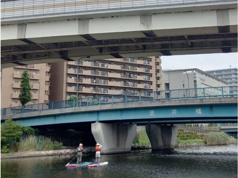 [Tokyo SUP] Spectacular views of the Skytree! Tokyo SUP tour ♪ A small group tour with a guide who will provide thorough support.の紹介画像
