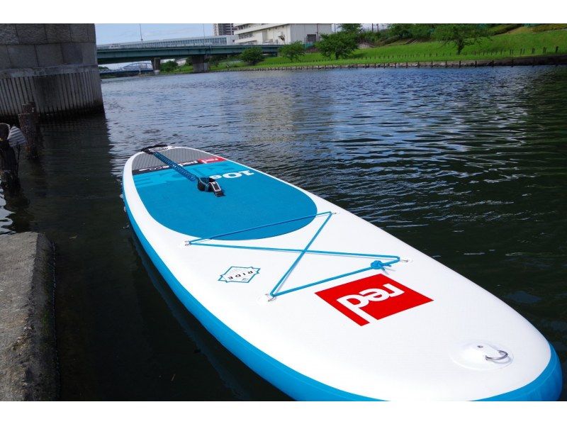 A private tour for two people! Tokyo SUP Tour ♪ A guide will also support one woman. Why not give it a try?の紹介画像