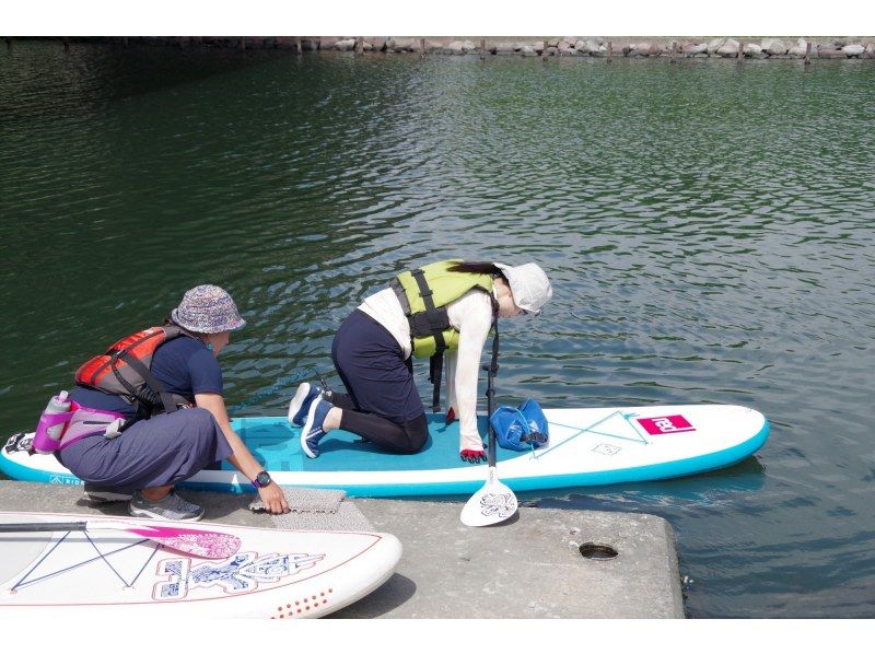 A private tour for two people! Tokyo SUP Tour ♪ A guide will also support one woman. Why not give it a try?の紹介画像