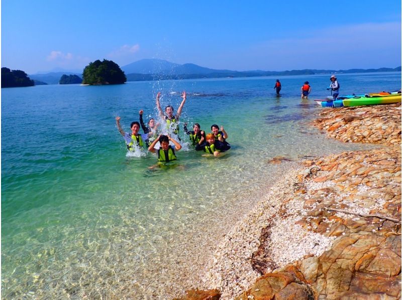 【熊本・天草】大人気！！天草シーカヤック無人島ツアー（半日コース約2時間～２時間半）写真・動画撮影データを編集してプレゼント♪の紹介画像