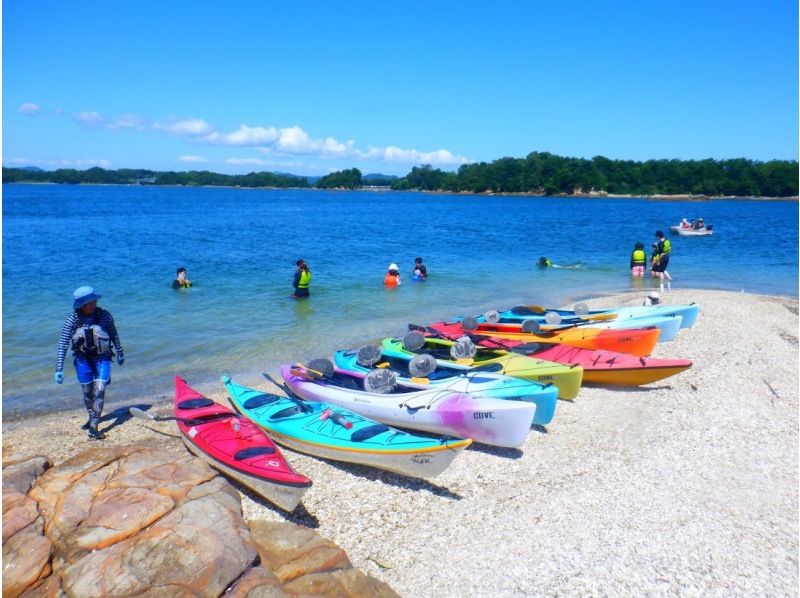 【熊本・天草】大人気！！天草シーカヤック無人島ツアー（半日コース約2時間～２時間半）写真・動画撮影データを編集してプレゼント♪の紹介画像