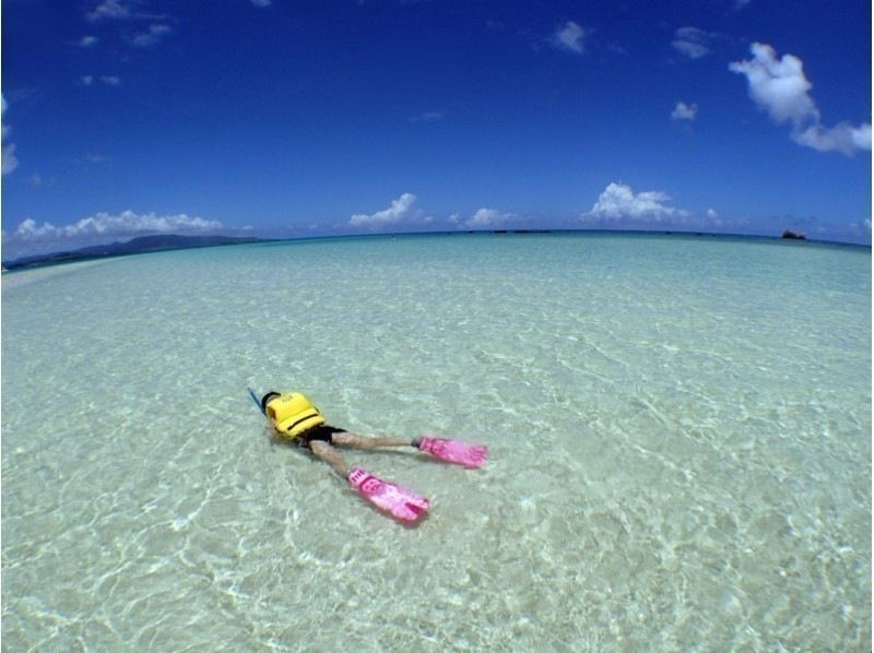 Enjoy summer early! [Departing and returning from Ishigaki Island] Small group tour for peace of mind! Snorkeling on a deserted island and in the beautiful ocean! (1-day course)の紹介画像