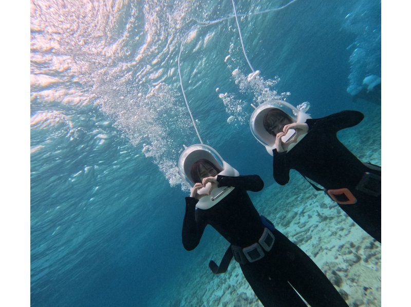 【沖縄県恩納村】シーウォークボートツアー！Gopro無料レンタル付＆豪華8大無料特典の紹介画像