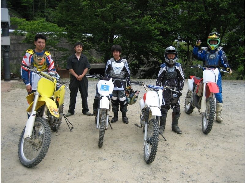 【三重・美杉】体験モトクロス 4時間コース初回のみライディング指導付の紹介画像