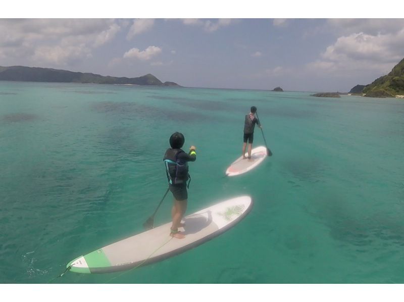 Come experience it with Kazbo, the pioneer of Amami SUP! Leave a review and receive a free 5K video from a GoPro 13.の紹介画像