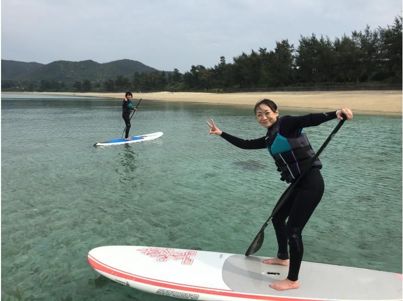 Come experience it with Kazbo, the pioneer of Amami SUP! Leave a review and receive a free 5K video from a GoPro 13.の紹介画像