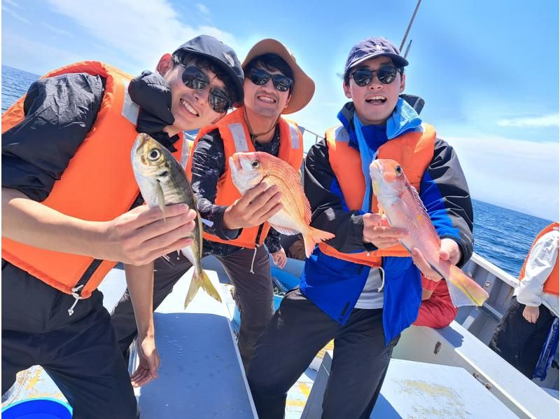 竹莢魚釣魚 神奈川 半天遊船和適合初學者的廉價體驗之旅 漫長而輕鬆的旅行 五目釣魚 鎌倉 正見丸