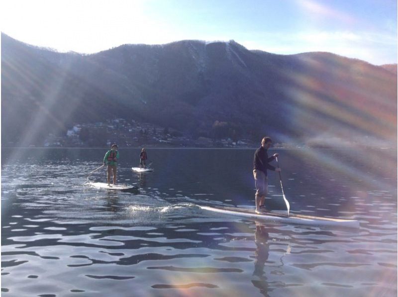 [Nagano ・ Kizaki Lake】 SUP (stand-up paddle board) experience School ★ Sunrise SUP course ★の紹介画像