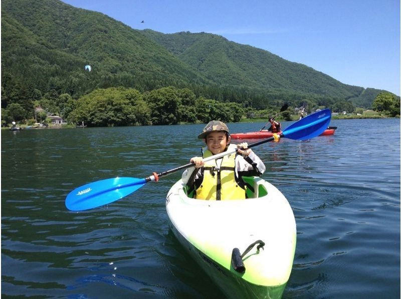 [長野·Kizaki湖]獨木舟體驗之旅★享受當然★の紹介画像