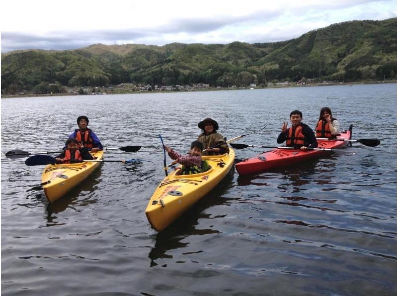 [Nagano ・ Kizaki lake] Family, participation with dog (dog) ★ canoe private course ★の紹介画像