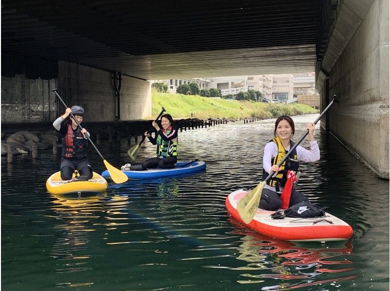 【東京】初心者向け！SUPスクール（日本スタンドアップパドルボード協会公認）の紹介画像