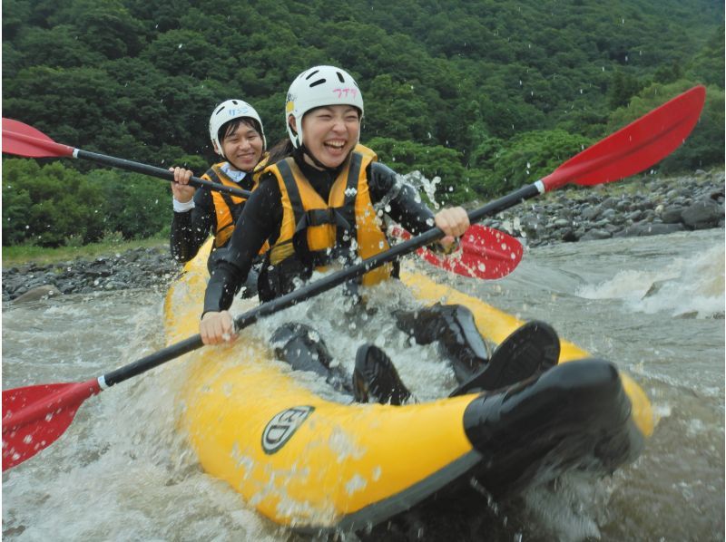 【山梨・富士川】ダッキー・パックラフト半日コース★写真プレゼント★の紹介画像