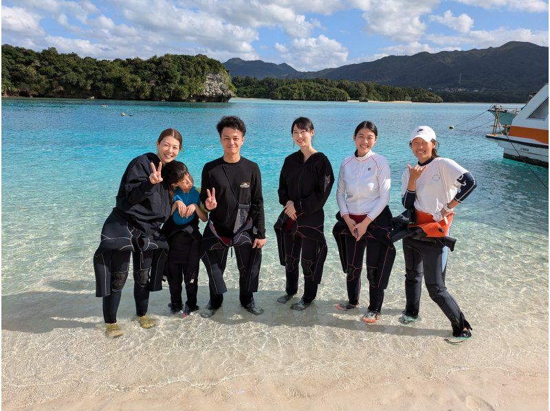 [冲绳-石垣岛] Kabira湾+蓝洞+瀑布浮潜之旅满意度120％☆（4小时套餐）の紹介画像