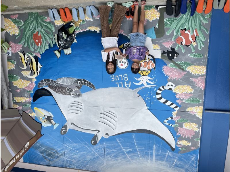 《Limited Course》【Ishigaki Island/Very Popular】3 major spots★Kabira Bay + Blue Cave + Recovery Falls and sea turtle snorkeling! Same-day reservations OK★Free use of facilities and transfers KASの紹介画像