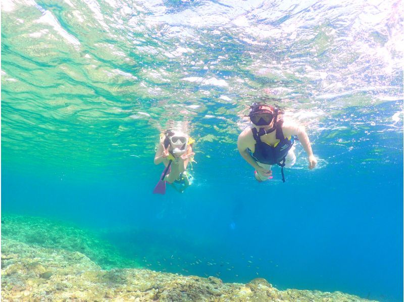 [Ishigaki Island] Very popular! 3 major spots ★ Kabira Bay + Blue Cave + Healing Falls and sea turtle snorkeling! 120% satisfaction ★ Free equipment, facility use, and transfers! KASの紹介画像