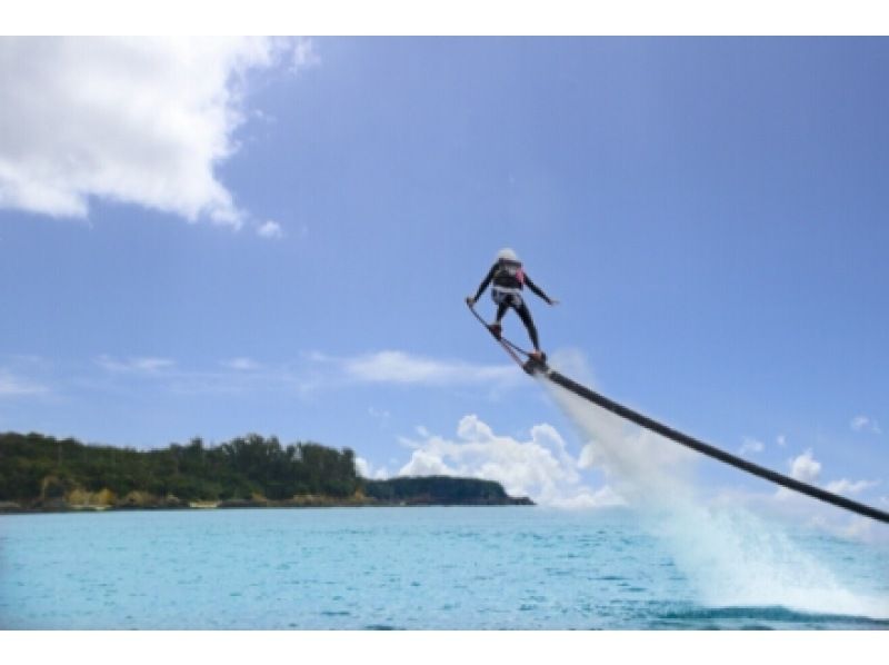 [沖縄·Nago]（飛板或漂浮滑板或拖傘）+水上摩托價值集の紹介画像