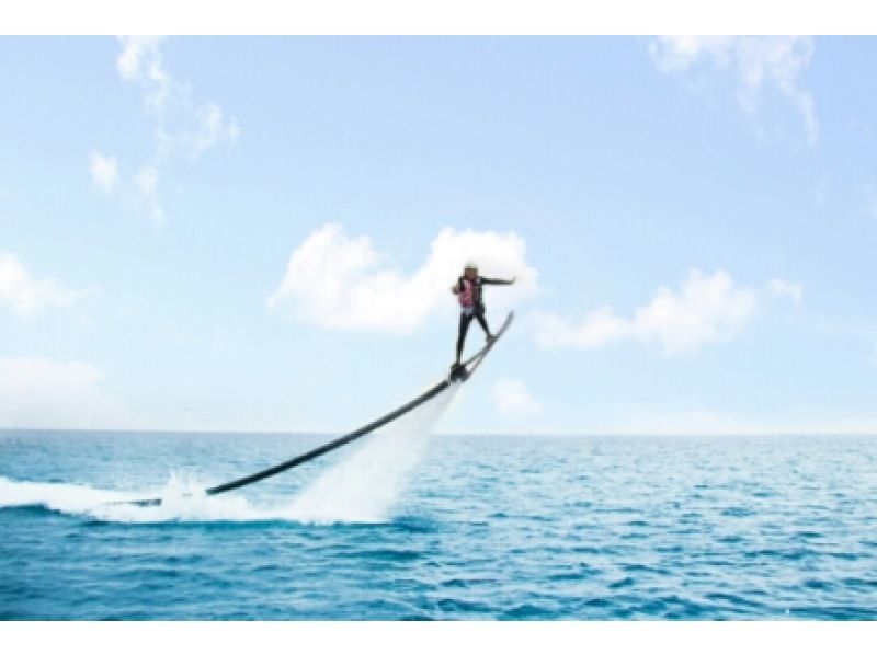 [沖縄·Nago]（飛板或漂浮滑板或拖傘）+水上摩托價值集の紹介画像