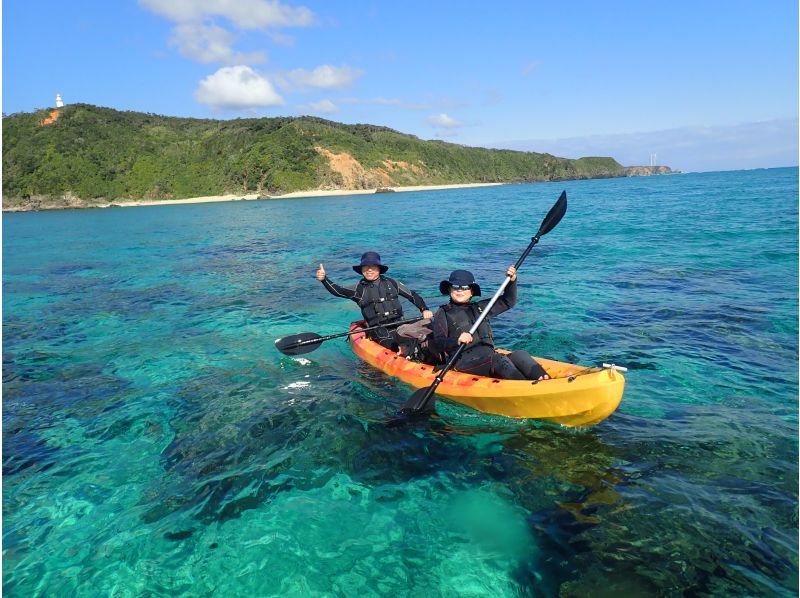 [Okinawa Northern / Kunigami Village] designated as Yanbaru National Park Okinawa Uninhabited island in the northern part of the main island! Sea kayak+Snorkelingの紹介画像