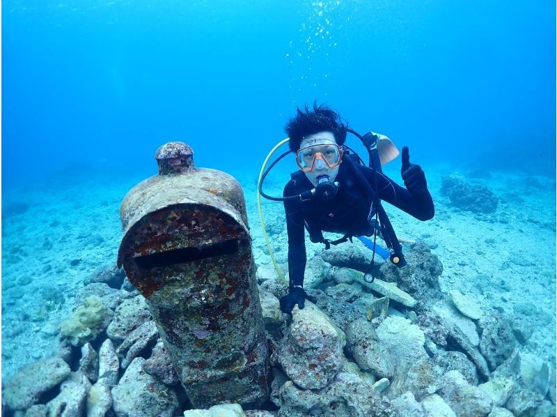 [Okinawa ・ Main Island]half-day 2 Diving course. Get used to the first one and dive into the second one.の紹介画像
