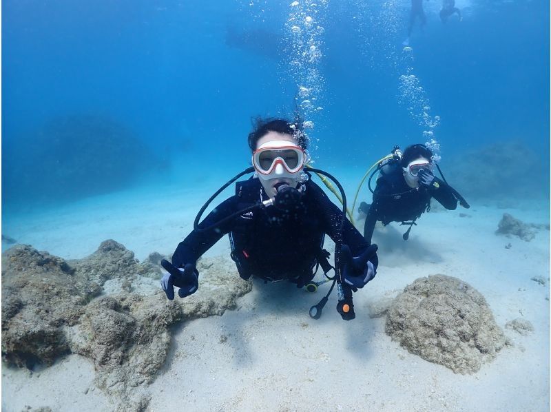 [Okinawa ・ Main Island]half-day 2 Diving course. Get used to the first one and dive into the second one.の紹介画像