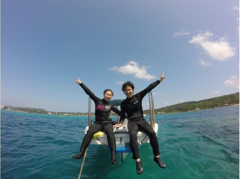 [冲绳·主岛]半天2深潜课程。习惯第一个并潜入第二个。の紹介画像