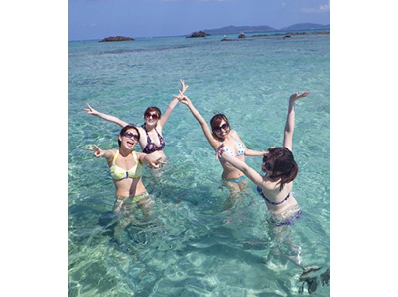 [沖縄-石垣島]免費組合！浮潛＆花式滑水板經驗（1天課程，午餐！）の紹介画像