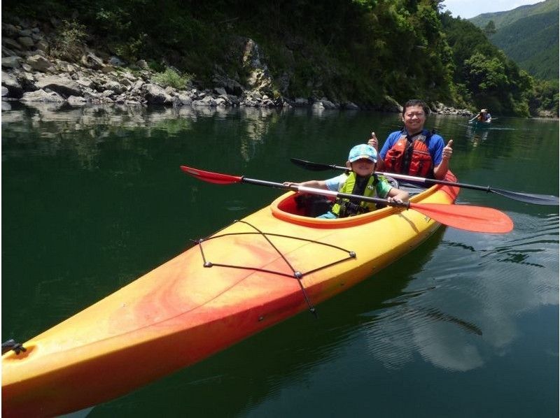 One of the Kochi Shimanto] Japan's three large clear stream! Down the river in the Shimanto River! Tandem kayak (for two people)の紹介画像