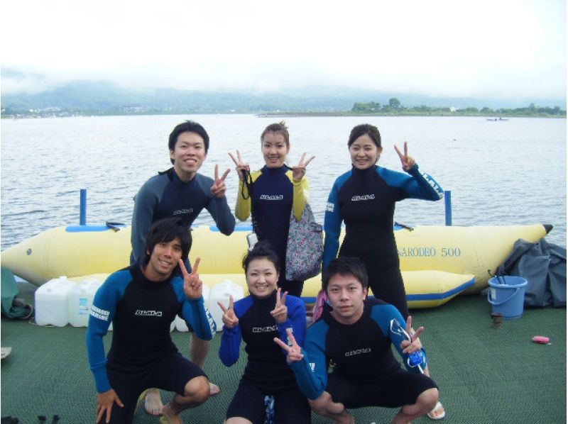 [山梨·Yamanakako】背景是富士山花式滑水板體驗2套（30分鐘）の紹介画像