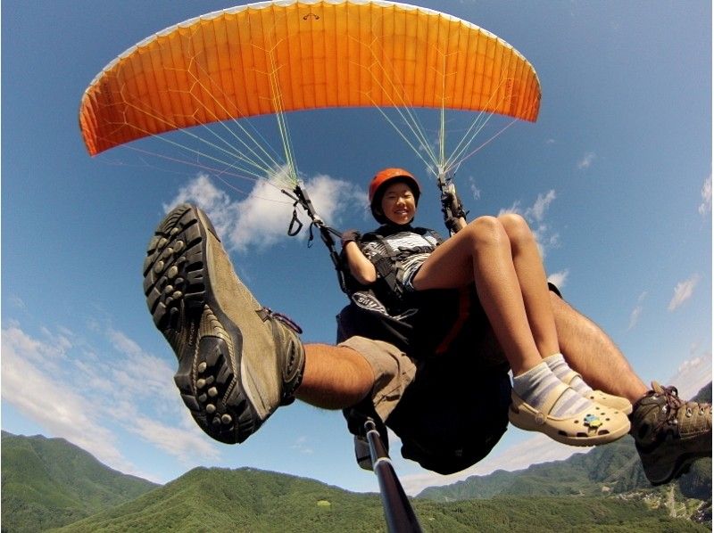 Nagano, Aoki Village] Experience paragliding! Two-seater 