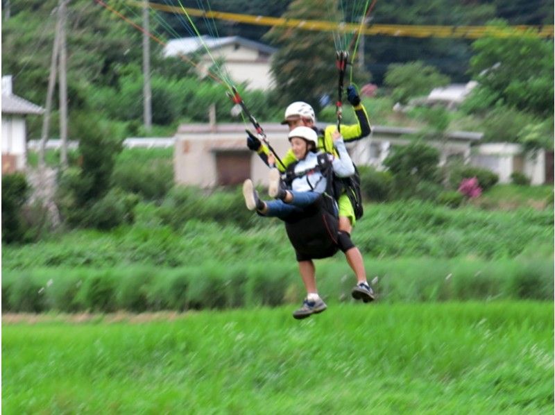 [Nagano, Aoki Village] Experience paragliding! Two-seater "Tandem Flight Experience Course"の紹介画像