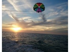 プランの魅力 夕日に染まった空と海も綺麗です！ の画像