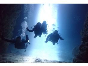プランの魅力 青の洞窟を遊泳中 の画像