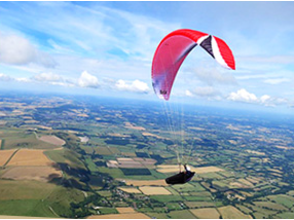 プランの魅力 You can enjoy the real thrill of paragliding! の画像