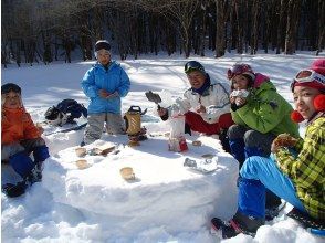 プランの魅力 雪のテーブルを作ってランチタイム の画像