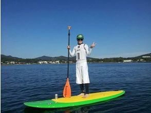 プランの魅力 SUP at Lake Yamanaka in fine weather is the best の画像