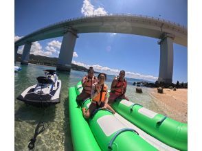 プランの魅力 바다놀이의 정평 「바나나 보트」 の画像