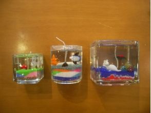 プランの魅力 Let's make a candle with your own image の画像
