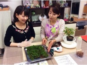 プランの魅力 每个人都很开心♪喜欢制作苔藓球和用陶器制作陶器。 の画像