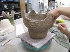 プランの魅力 Feelings of people in the Jomon period You can actually make Jomon pottery! The pattern is literally made with a rope の画像