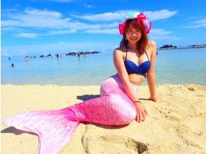 石垣島 女の子の夢人魚姫気分を満喫 幻の島上陸マーメイドフォト シュノーケリング体験 半日コース アクティビティジャパン