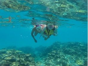 プランの魅力 The guide will support you well, so even if you are new to snorkeling, you can rest assured. の画像