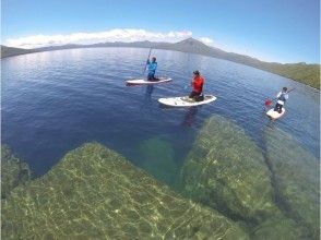プランの魅力 水面からでも湖水内の地形がクリアに見える透明度抜群の支笏湖 の画像